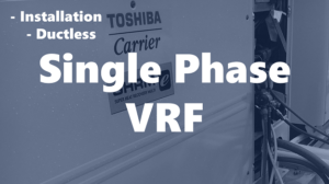 Single Phase VRF